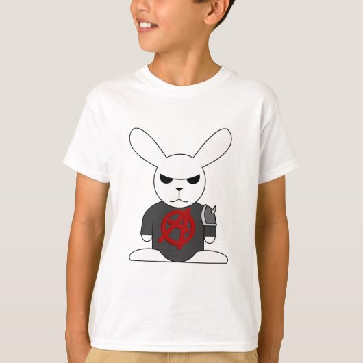 Gothic Bunny Bruno T-shirt (Voorkant)