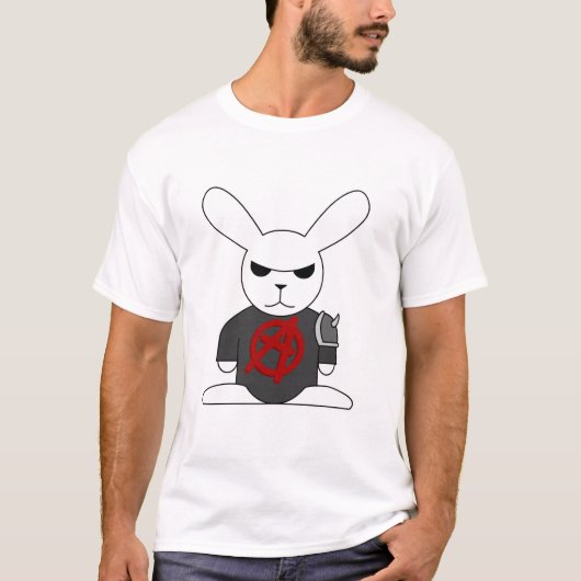 Gothic Bunny Bruno T-shirt (Voorkant)