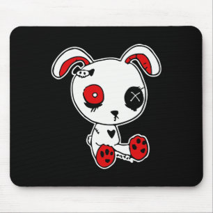 Gothic Bunny Lazy Halloween Kostuum Scary Gothic Muismat