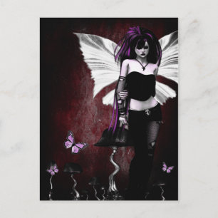 Gothic Butterfly Briefkaart