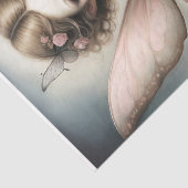 Gothic Butterfly Queen Decoupage Tissuepapier (Detail)