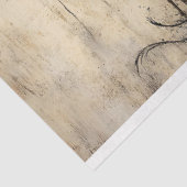 Gothic Calla Lily met ogen Dark Fantasy Decoupage Tissuepapier (Detail)