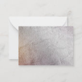 Gothic Candle Rozen Bedankt Notitiekaartje (Achterkant)