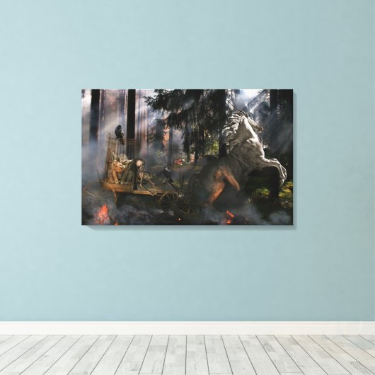 Gothic Canvas Afdruk (Insitu (Houten vloer))