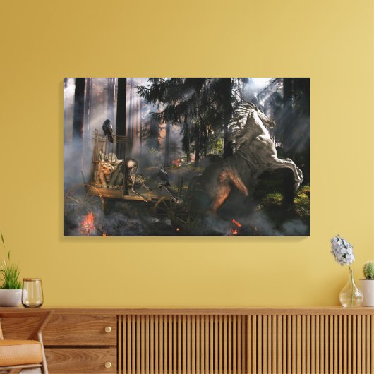 Gothic Canvas Afdruk (Insitu (Woonkamer))