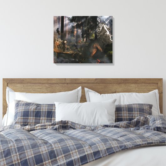 Gothic Canvas Afdruk (Insitu (Slaapkamer))