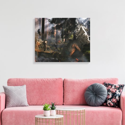 Gothic Canvas Afdruk (Insitu (Woonkamer))
