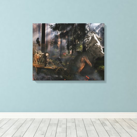 Gothic Canvas Afdruk (Insitu (Houten vloer))