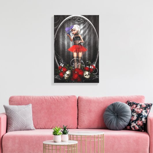 Gothic Canvas Afdruk (Insitu (Woonkamer))
