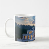 Gothic Castle at Dusk – Luxury Nature Mug Design Koffiemok (Links)