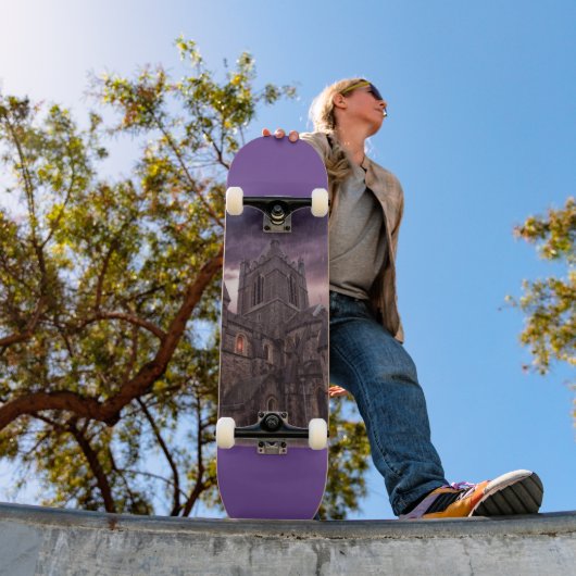 GOTHIC CASTLE PAARSE SKATEBOARDS (Buiten 1)