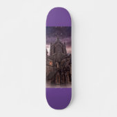 GOTHIC CASTLE PAARSE SKATEBOARDS (Voorkant)