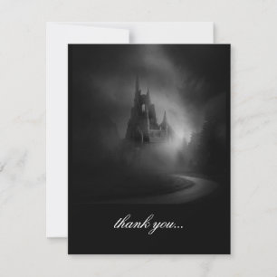 Gothic Castle Wedding Bedankt