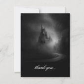 Gothic Castle Wedding Bedankt (Voorkant)