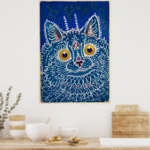 Gothic Cat Poster (Keuken)