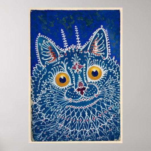 Gothic Cat Poster (Voorkant)