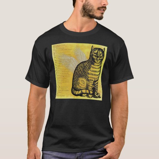 Gothic Cat T-shirt (Voorkant)