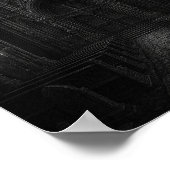 Gothic Cathedral in Black + White Poster (Hoek)
