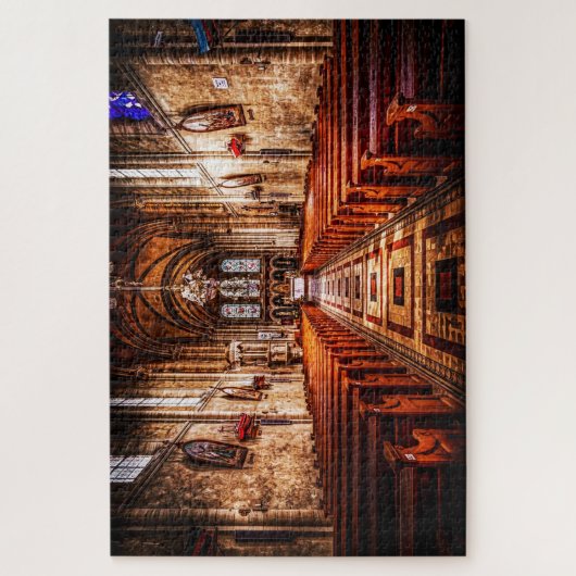 Gothic Cathedral Legpuzzel (Verticaal)