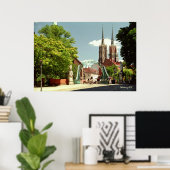 Gothic Cathedral-Poster Poster (Thuiskantoor)