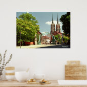 Gothic Cathedral-Poster Poster (Keuken)