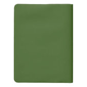 Gothic Cathedral Sepia en Green Extra Groot Moleskine Notitieboekje (Achterkant)