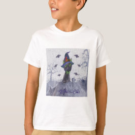 Gothic Cats Themes Design voor kinderen T-shirt