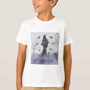 Gothic Cats Themes Design voor kinderen T-shirt