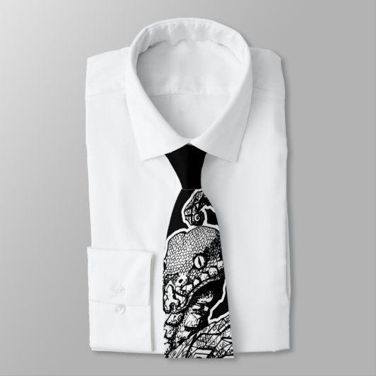 Gothic Celtic Knot Snake Stropdas (Gebonden)