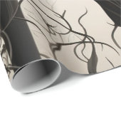 Gothic Cemetery Rose Garden Cadeaupapier (Rol Hoek)