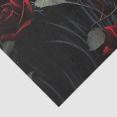 Gothic Cemetery Rose Garden Tissuepapier (Detail)