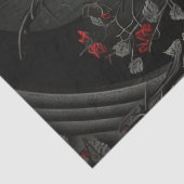 Gothic Cemetery Rose Garden Tissuepapier (Detail)