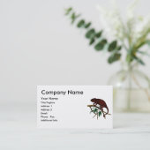 Gothic Chameleon Visitekaartje (Staand voorkant)