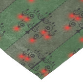 Gothic Chandelier Pattern Holiday Medium Tafelloper (Hoek)