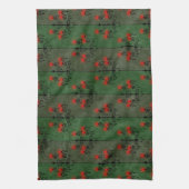 Gothic Chandelier Pattern Holiday Theedoek (Verticaal)