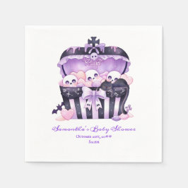 Gothic Chest Halloween Gothic Boeken voor Baby sho Servet