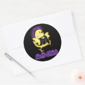 Gothic Chick Ronde Sticker (Envelop)
