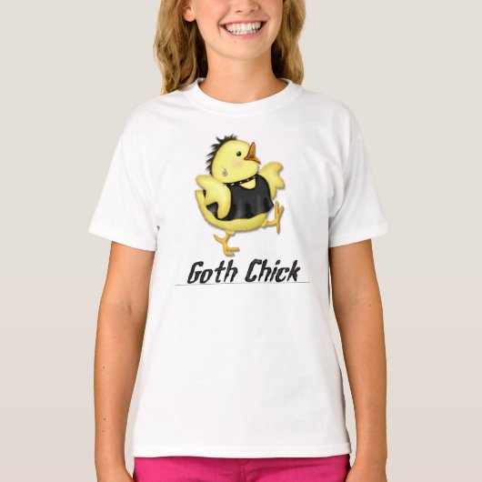 Gothic Chick T-shirt (Voorkant)