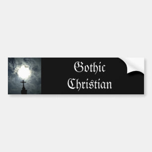 Gothic Christelijk Bumpersticker