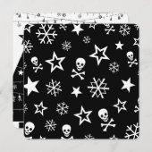 { Gothic Christmas } { Holiday Party } Kaart (Voorkant / Achterkant)