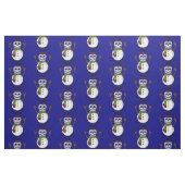 Gothic Christmas Skeleton Snowman Gothmas Stof (Fat Quarter)