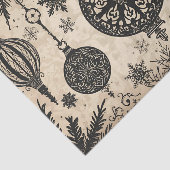 Gothic Christmas Tissue Paper Decoupage Tissuepapier (Detail)