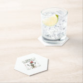 Gothic Christmas Ugly Skull Rock Christmas T-Shirt Kartonnen Onderzetters (Insitu)