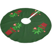 Gothic Christmas Venus Flytrap Spookmas Kerstboom Rok (Gekanteld)