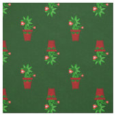 Gothic Christmas Venus Flytrap Spookmas Stof (Swatch)