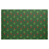 Gothic Christmas Venus Flytrap Spookmas Stof (Fat Quarter)