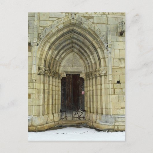 Gothic Church Briefkaart (Voorkant)