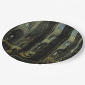 Gothic Church Ruins (door Carl Blechen) Papieren Bordje (Gekanteld)