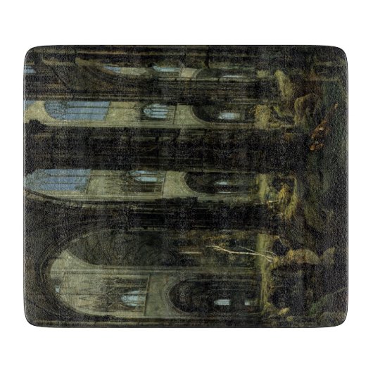 Gothic Church Ruins (door Carl Blechen) Snijplank (Voorkant)