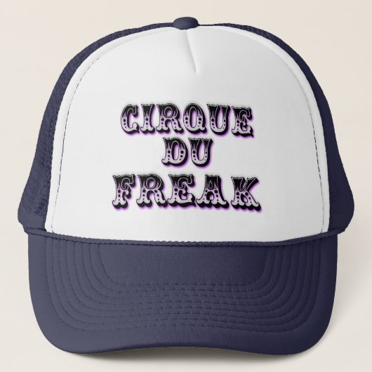 Gothic Cirque Du Freak Trucker Pet (Voorkant)